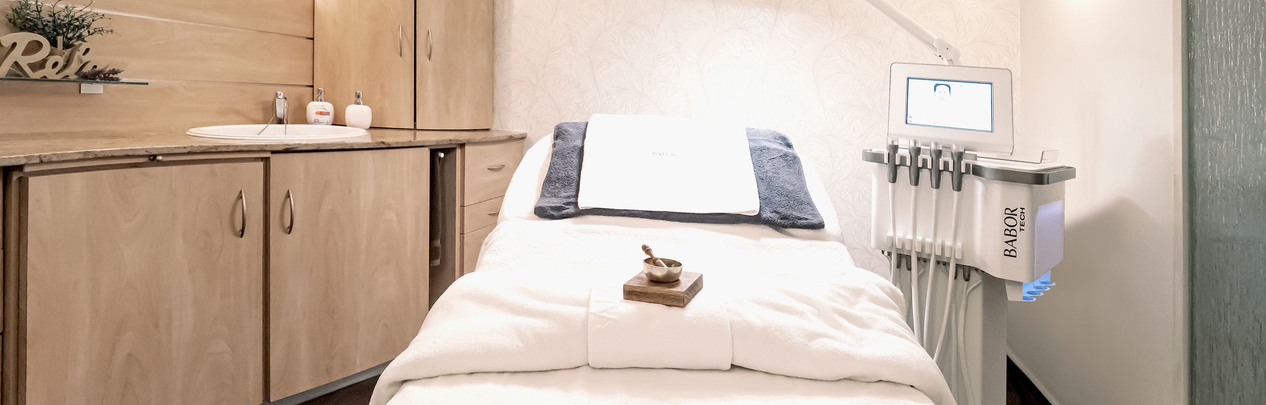 Slider Behandlungsraum Babor Tech